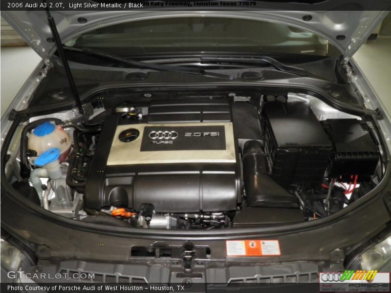 Light Silver Metallic / Black 2006 Audi A3 2.0T