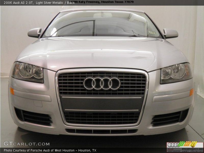 Light Silver Metallic / Black 2006 Audi A3 2.0T