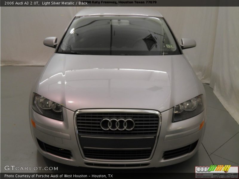 Light Silver Metallic / Black 2006 Audi A3 2.0T