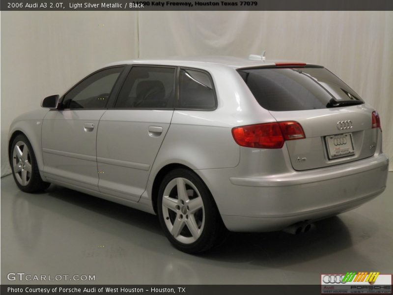 Light Silver Metallic / Black 2006 Audi A3 2.0T
