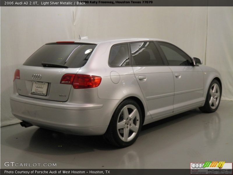 Light Silver Metallic / Black 2006 Audi A3 2.0T