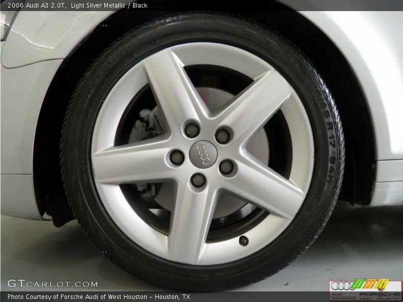 Light Silver Metallic / Black 2006 Audi A3 2.0T