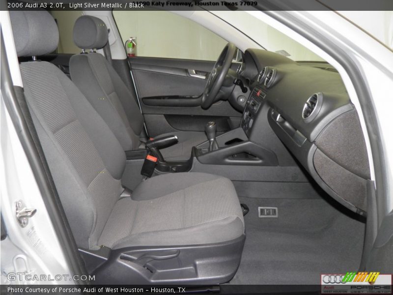 Light Silver Metallic / Black 2006 Audi A3 2.0T