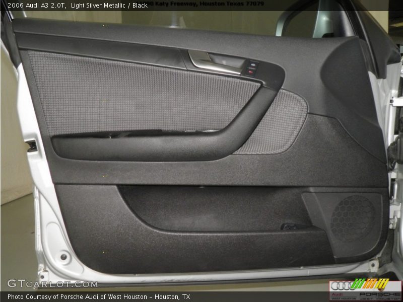 Light Silver Metallic / Black 2006 Audi A3 2.0T