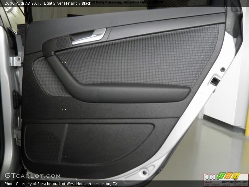 Light Silver Metallic / Black 2006 Audi A3 2.0T