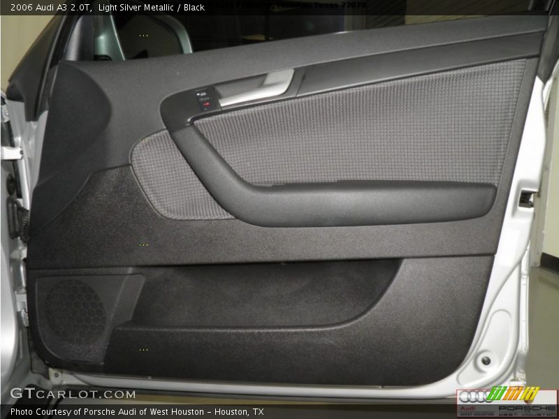 Light Silver Metallic / Black 2006 Audi A3 2.0T