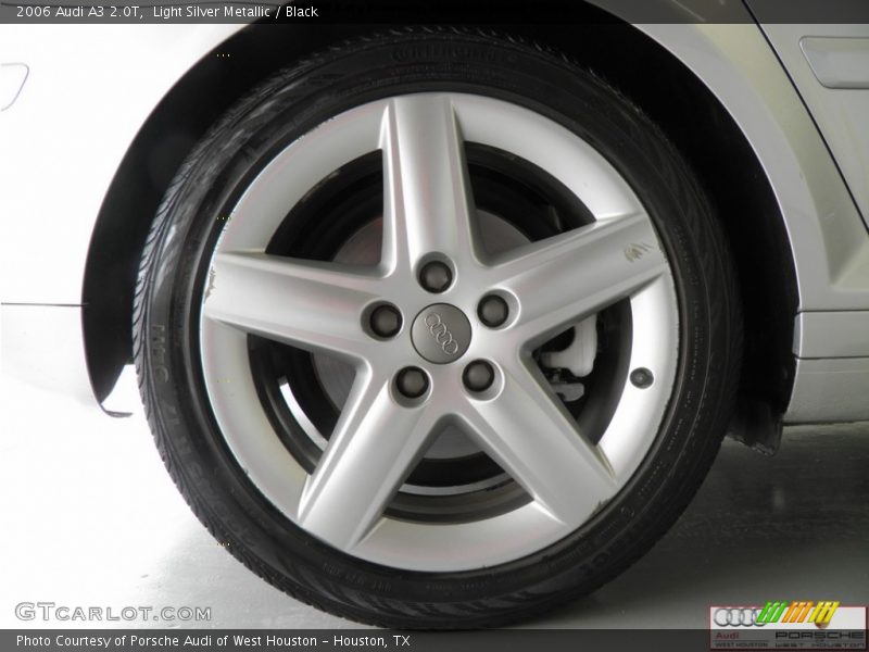 Light Silver Metallic / Black 2006 Audi A3 2.0T