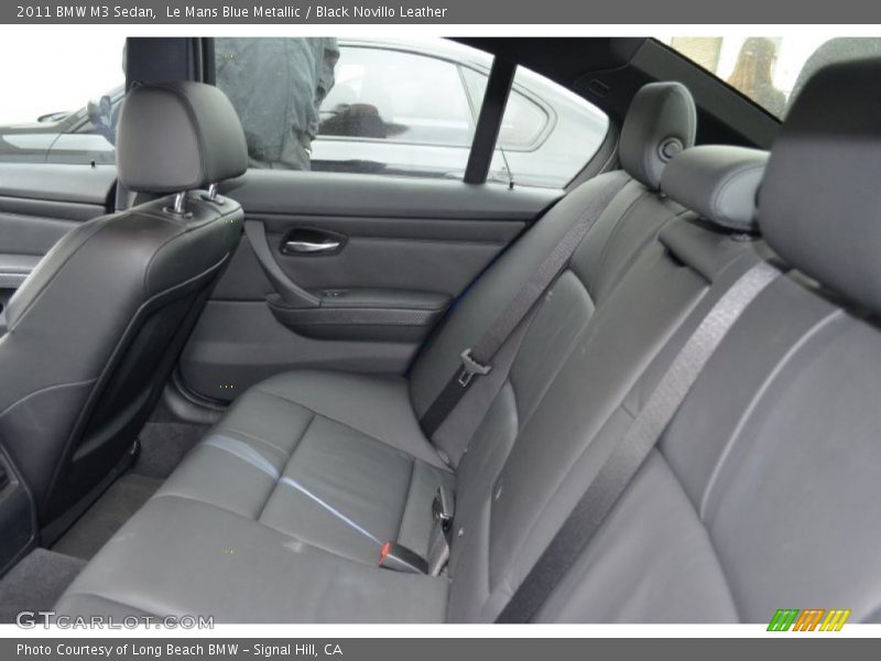 Le Mans Blue Metallic / Black Novillo Leather 2011 BMW M3 Sedan