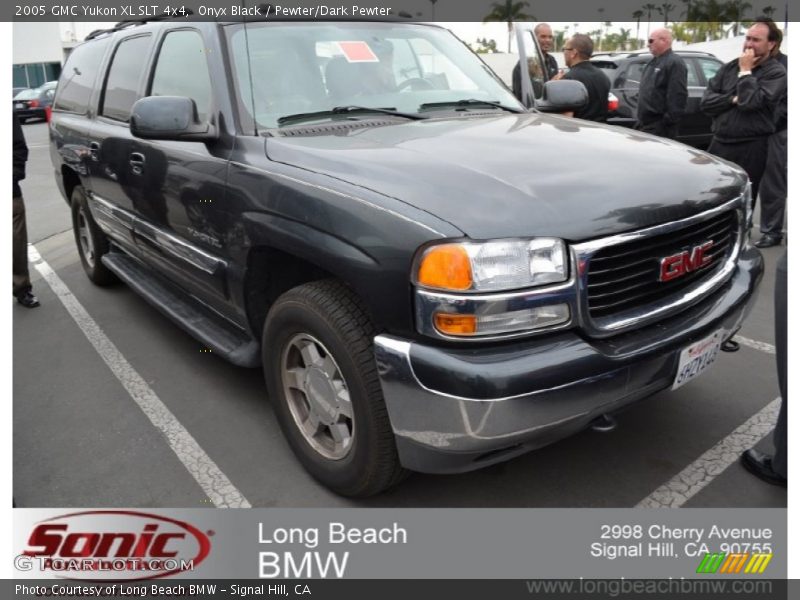Onyx Black / Pewter/Dark Pewter 2005 GMC Yukon XL SLT 4x4