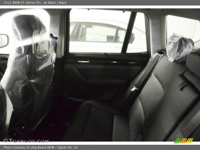 Jet Black / Black 2012 BMW X3 xDrive 35i