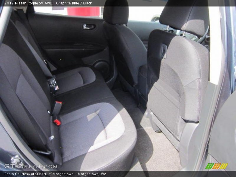 Graphite Blue / Black 2012 Nissan Rogue SV AWD