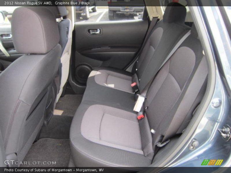 Graphite Blue / Black 2012 Nissan Rogue SV AWD