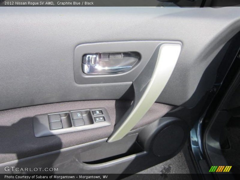 Graphite Blue / Black 2012 Nissan Rogue SV AWD