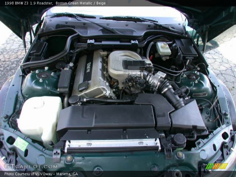 1998 Z3 1.9 Roadster Engine - 1.9 Liter DOHC 16-Valve 4 Cylinder