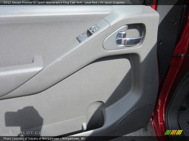 Lava Red / SV Sport Graphite 2012 Nissan Frontier SV Sport Appearance King Cab 4x4