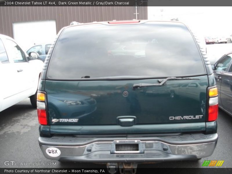Dark Green Metallic / Gray/Dark Charcoal 2004 Chevrolet Tahoe LT 4x4
