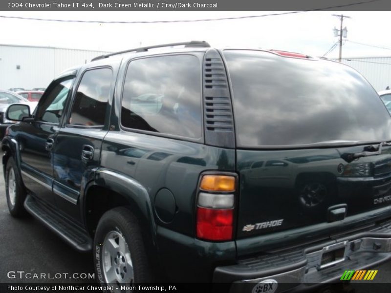 Dark Green Metallic / Gray/Dark Charcoal 2004 Chevrolet Tahoe LT 4x4