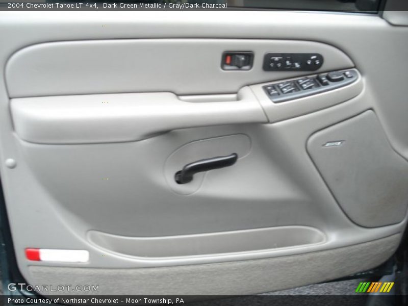 Dark Green Metallic / Gray/Dark Charcoal 2004 Chevrolet Tahoe LT 4x4
