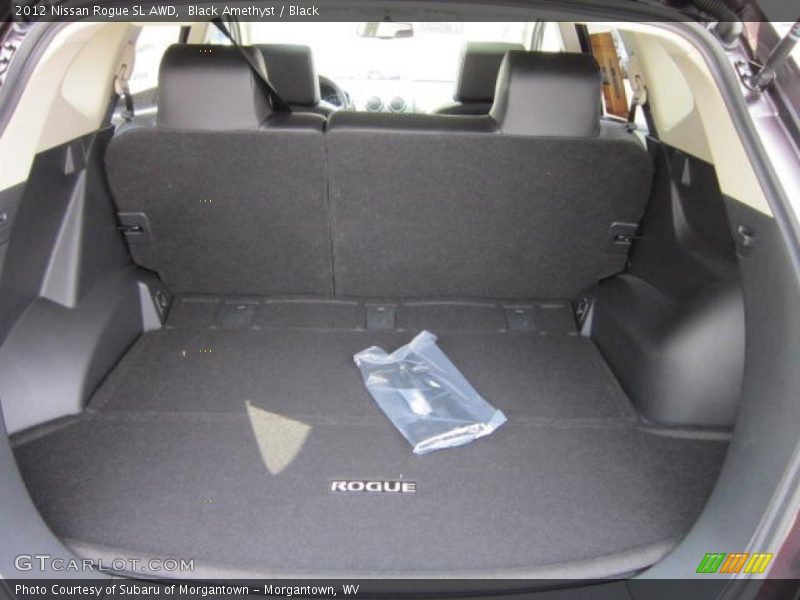 Black Amethyst / Black 2012 Nissan Rogue SL AWD