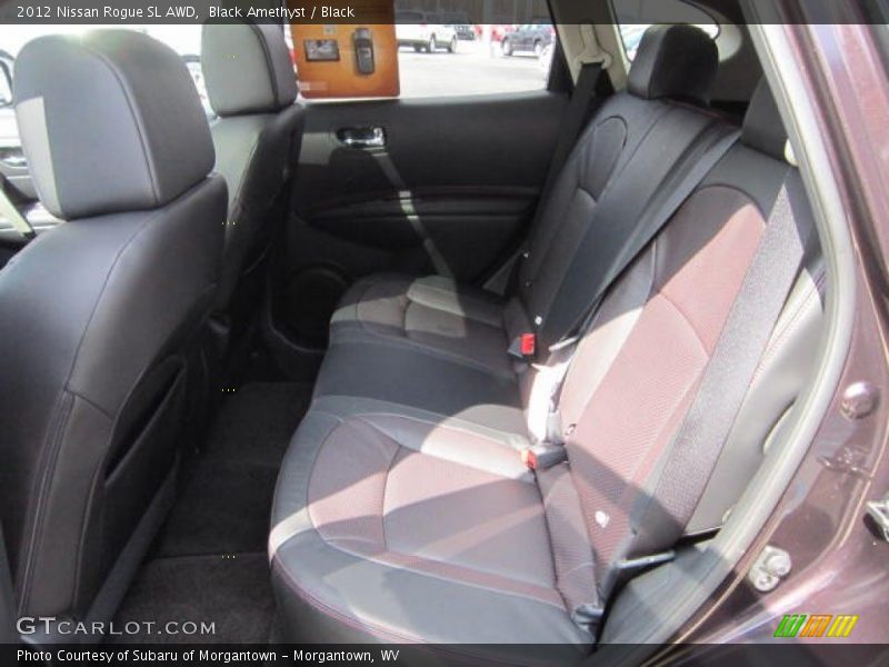 Black Amethyst / Black 2012 Nissan Rogue SL AWD