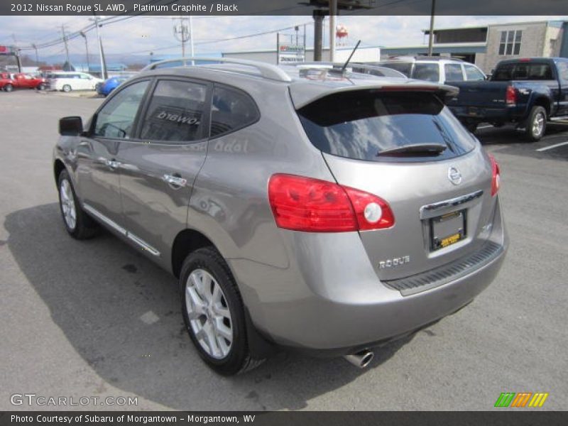 Platinum Graphite / Black 2012 Nissan Rogue SL AWD