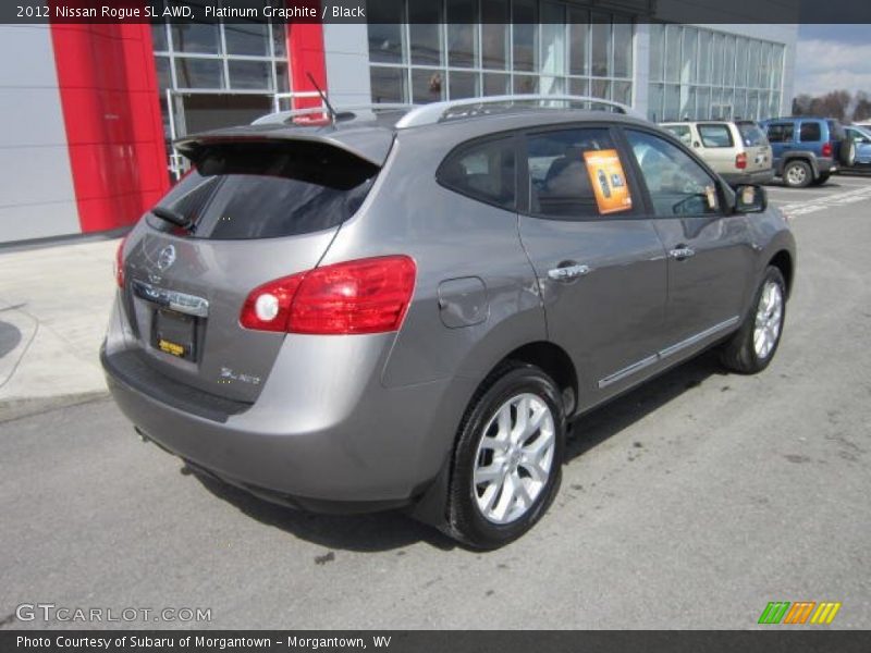 Platinum Graphite / Black 2012 Nissan Rogue SL AWD