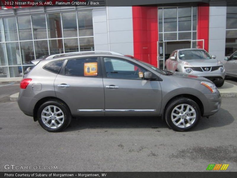 Platinum Graphite / Black 2012 Nissan Rogue SL AWD