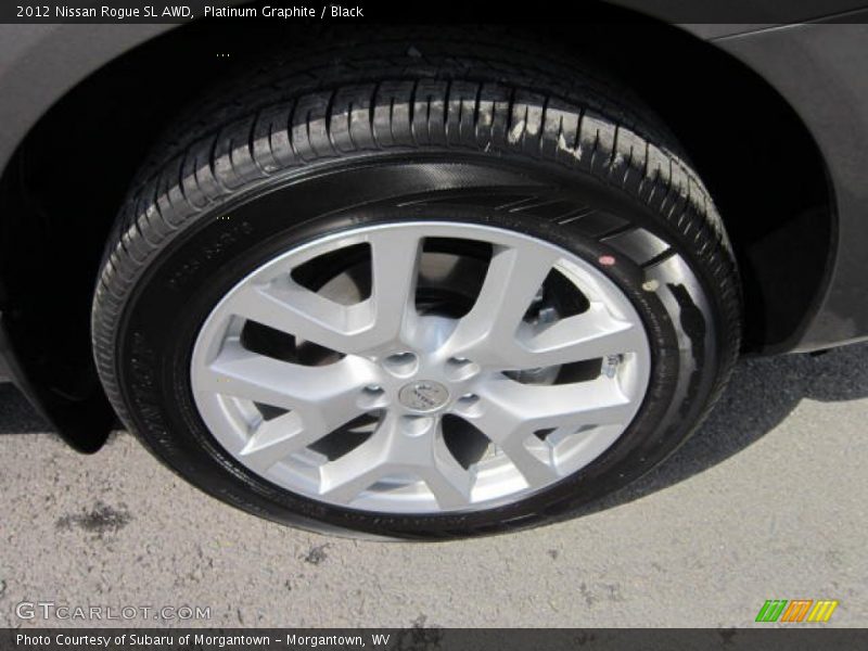 Platinum Graphite / Black 2012 Nissan Rogue SL AWD