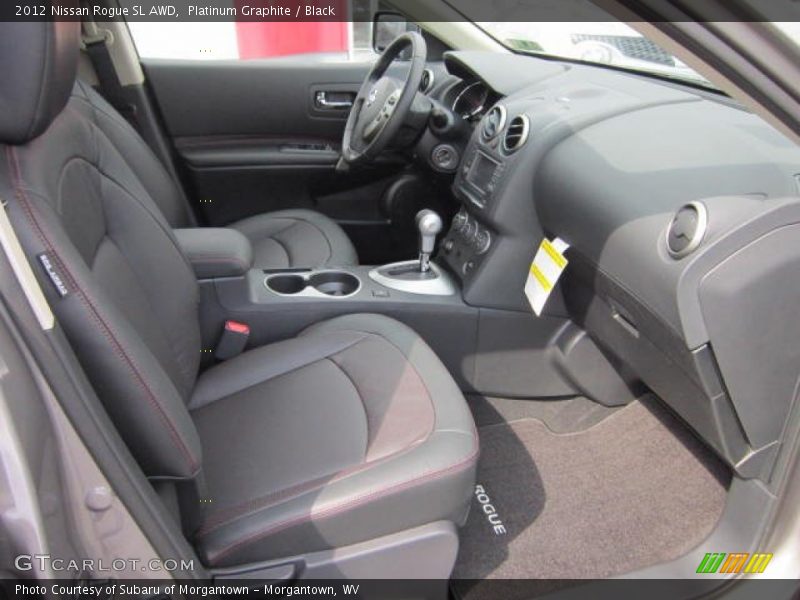 Platinum Graphite / Black 2012 Nissan Rogue SL AWD