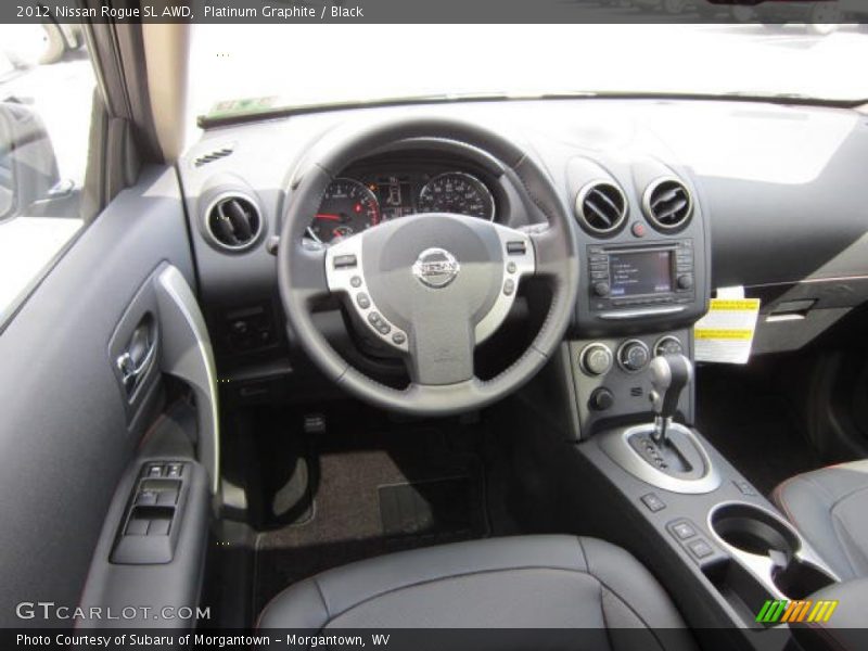 Platinum Graphite / Black 2012 Nissan Rogue SL AWD