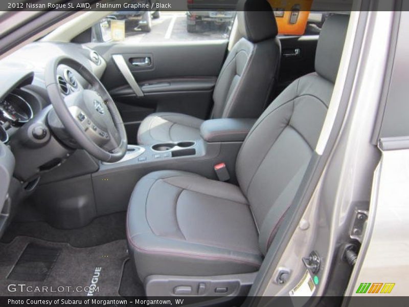 Platinum Graphite / Black 2012 Nissan Rogue SL AWD