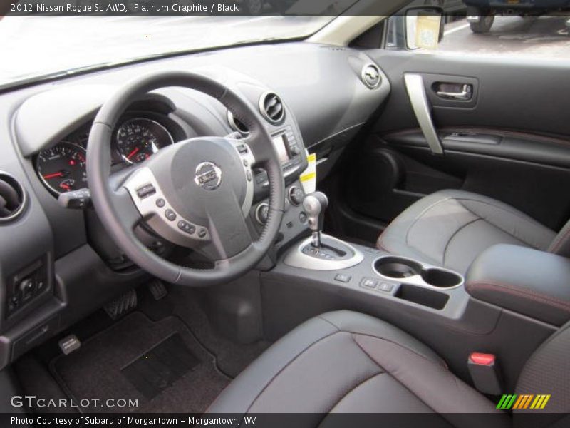 Platinum Graphite / Black 2012 Nissan Rogue SL AWD