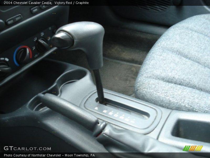 Victory Red / Graphite 2004 Chevrolet Cavalier Coupe