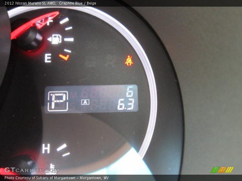 Graphite Blue / Beige 2012 Nissan Murano SL AWD