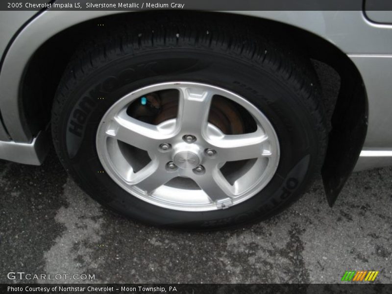 Silverstone Metallic / Medium Gray 2005 Chevrolet Impala LS