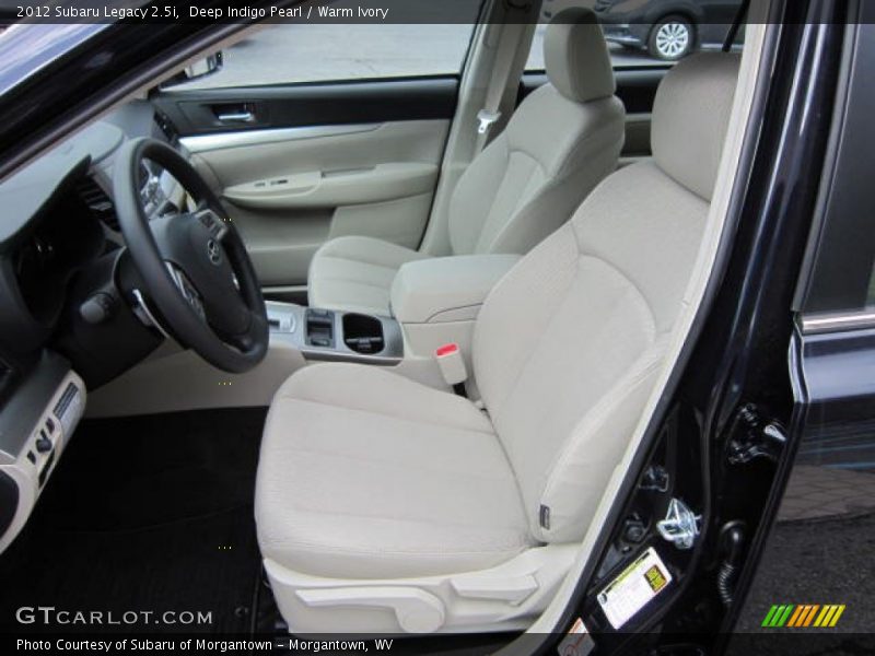 Deep Indigo Pearl / Warm Ivory 2012 Subaru Legacy 2.5i