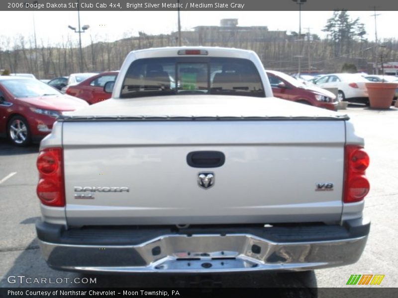 Bright Silver Metallic / Medium Slate Gray 2006 Dodge Dakota SLT Club Cab 4x4