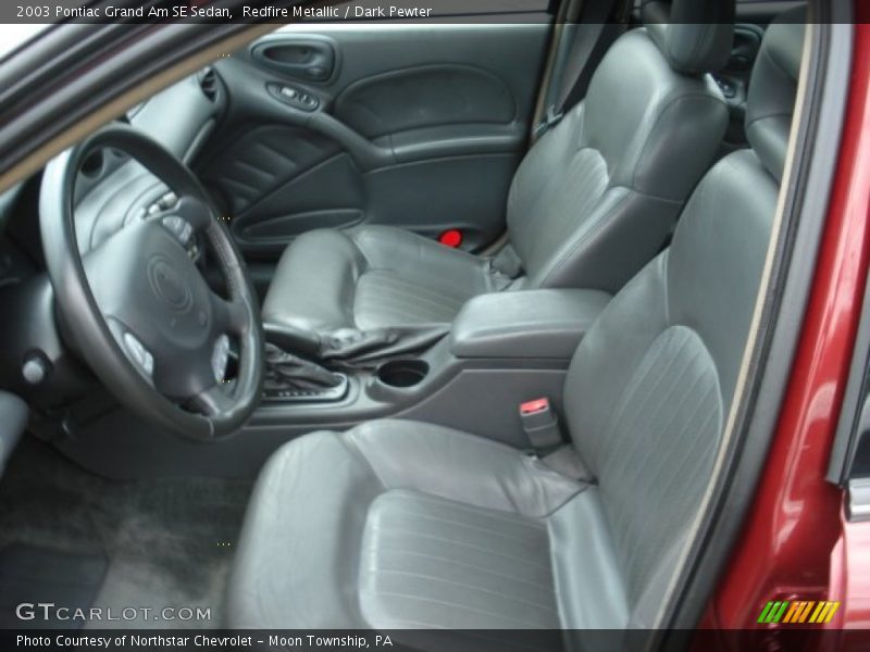 Redfire Metallic / Dark Pewter 2003 Pontiac Grand Am SE Sedan
