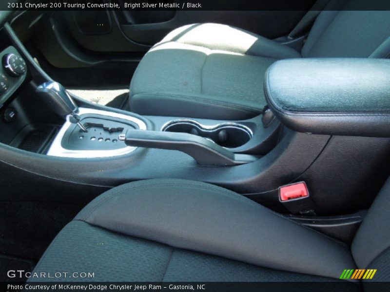 Bright Silver Metallic / Black 2011 Chrysler 200 Touring Convertible