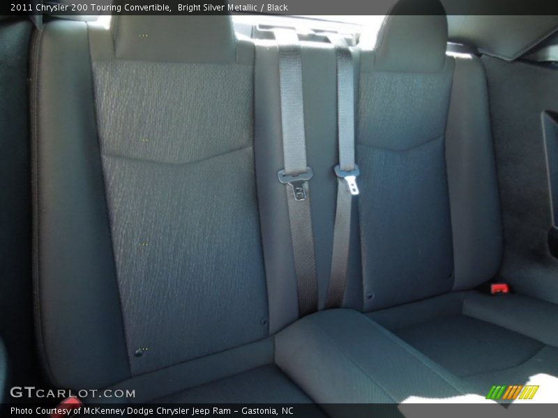 Bright Silver Metallic / Black 2011 Chrysler 200 Touring Convertible