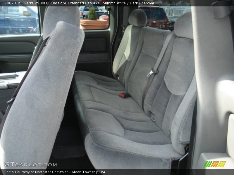 Summit White / Dark Charcoal 2007 GMC Sierra 2500HD Classic SL Extended Cab 4x4