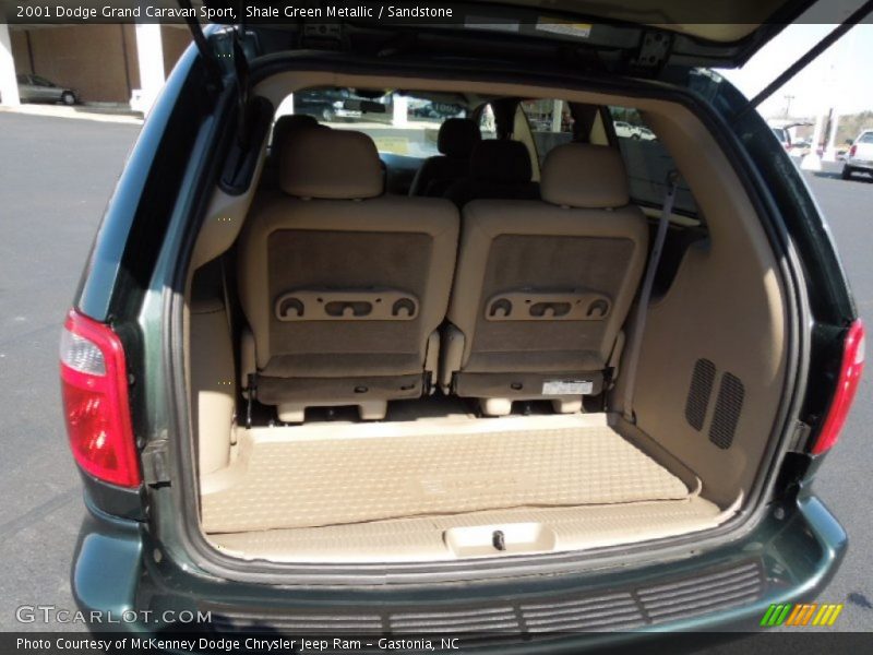 Shale Green Metallic / Sandstone 2001 Dodge Grand Caravan Sport