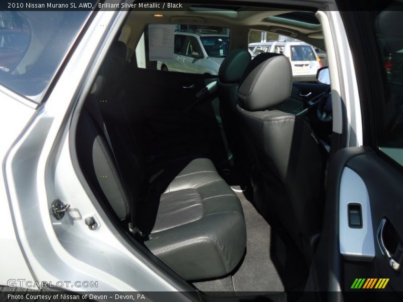 Brilliant Silver Metallic / Black 2010 Nissan Murano SL AWD
