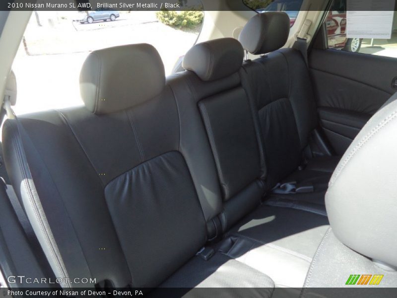 Brilliant Silver Metallic / Black 2010 Nissan Murano SL AWD