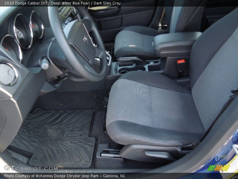 Deep Water Blue Pearl / Dark Slate Gray 2010 Dodge Caliber SXT