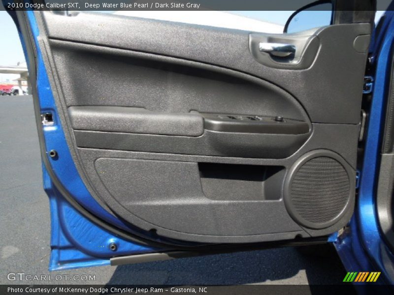 Deep Water Blue Pearl / Dark Slate Gray 2010 Dodge Caliber SXT