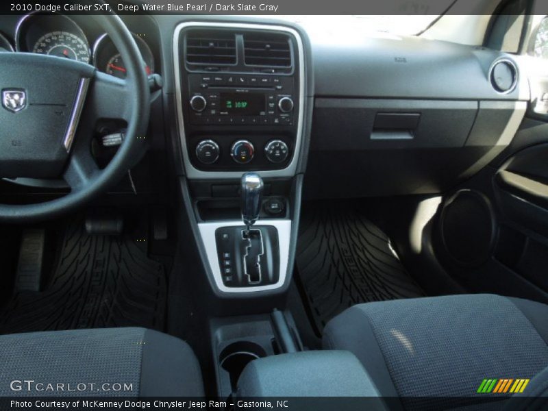Deep Water Blue Pearl / Dark Slate Gray 2010 Dodge Caliber SXT