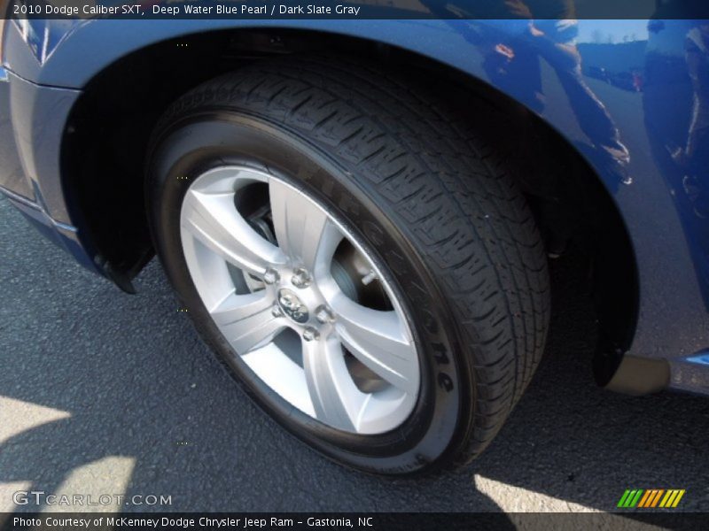 Deep Water Blue Pearl / Dark Slate Gray 2010 Dodge Caliber SXT