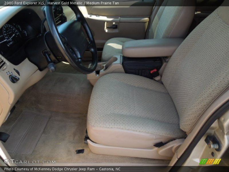 Harvest Gold Metallic / Medium Prairie Tan 2000 Ford Explorer XLS
