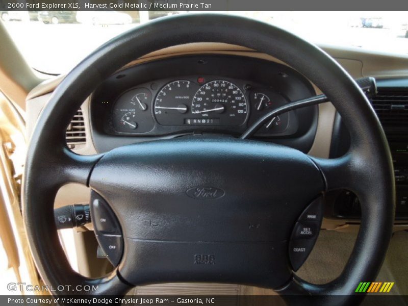 Harvest Gold Metallic / Medium Prairie Tan 2000 Ford Explorer XLS